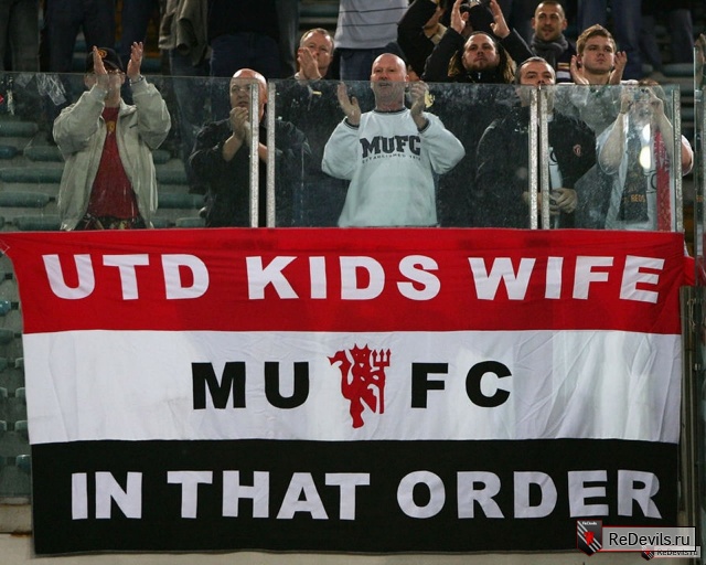United, kids, wife  